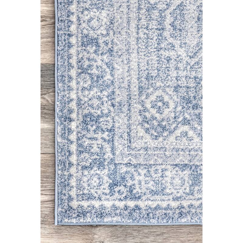 Nuloom Traditional Vintage Medallion Marg Area Rug