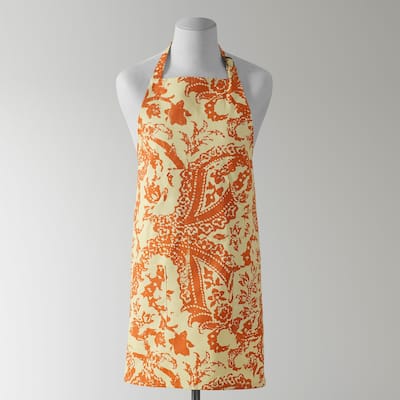 Exclusive Fabrics Edina Printed Cotton Apron - 27 X 34