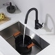 preview thumbnail 39 of 63, Single-Hole Pull-Down Kitchen Faucet with Sprayer and Magnetic Docking
