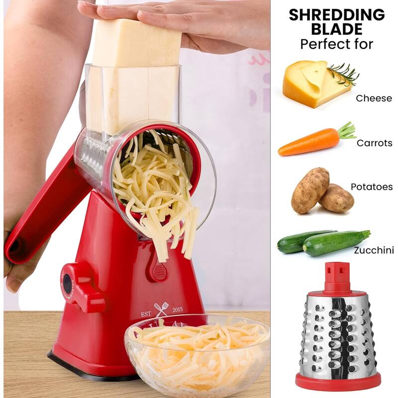 Zulay Kitchen Rotary Cheese Grater On Sale Bed Bath & Beyond 40042534