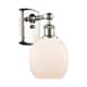 Option Polished Nickel / Matte White