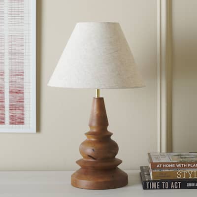 SAFAVIEH Lighting Solene 20-inch Table Lamp (LED Bulb Included) - 12Wx12Dx20H