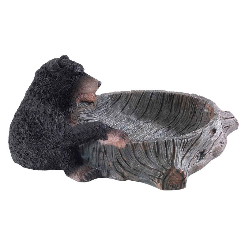 Avanti Linens Black Bear Lodge Soap Dish - Brown - Soap Dish