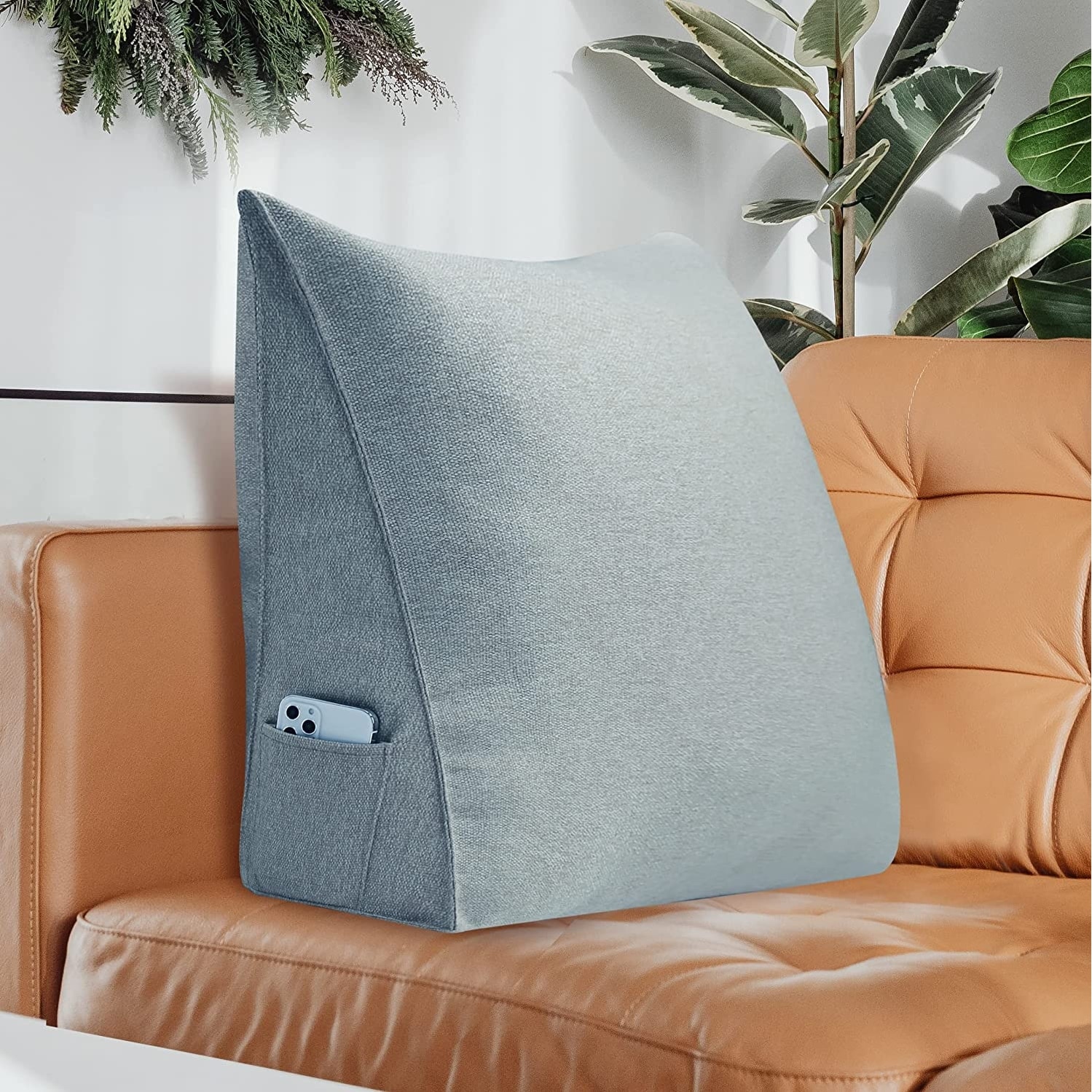 Triangle sofa bed pillow best sale
