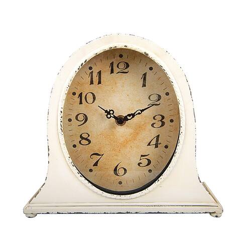 Metal Mantel Clock