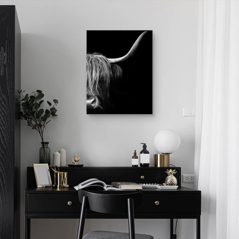 Face to Face by Belle Maison Canvas Art Print