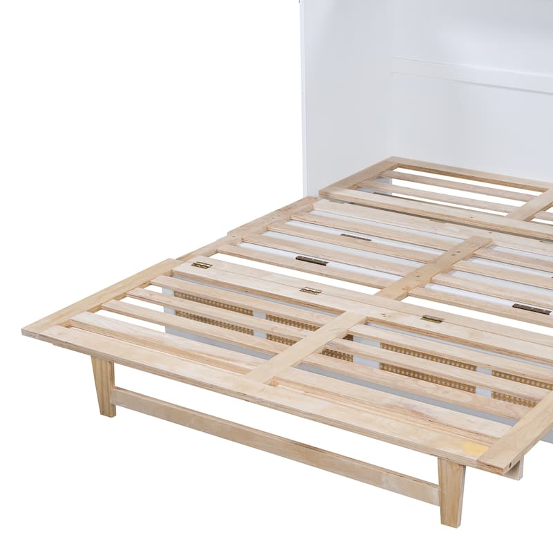 Modern Murphy Bed with Large Drawers