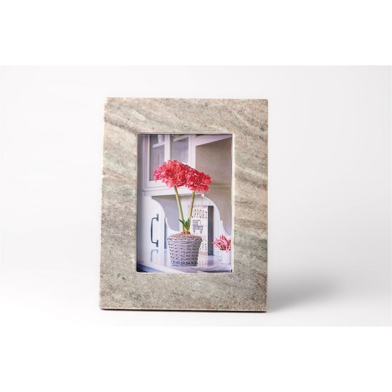 Brown Galaxy Marble Picture Frame