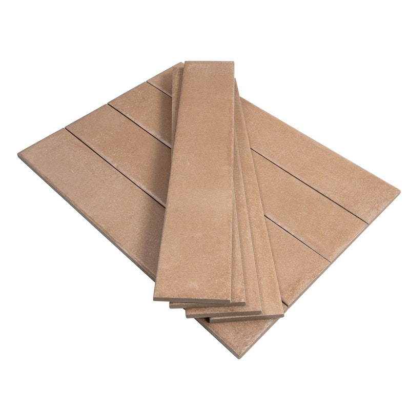 Cadence 3x16 Earthy Terracotta Porcelain Subway Wall and Floor Tile (14.21 sq ft/case) - 44 Pack