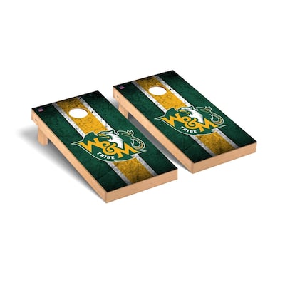 William & Mary Tribe Vintage Cornhole Board Set