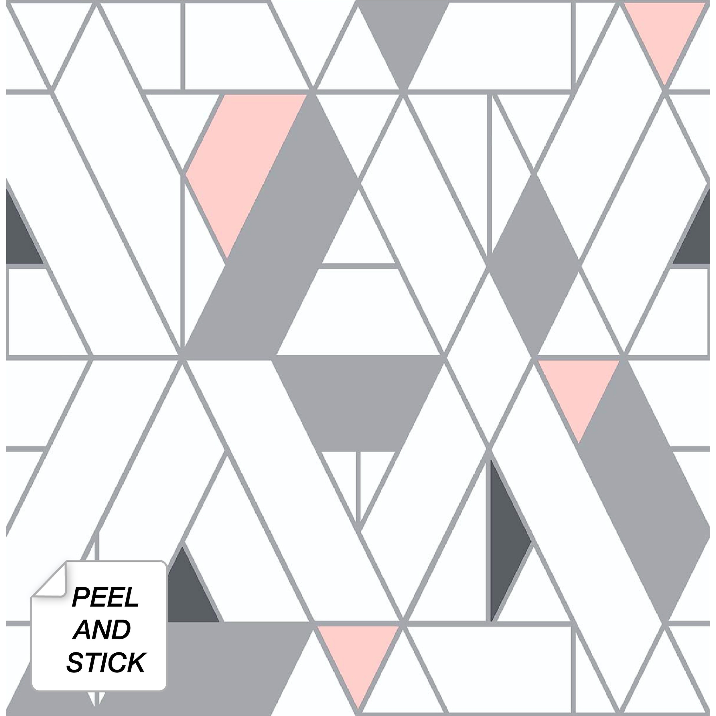 NextWall Kaleidoscope Peel and Stick Removable Wallpaper