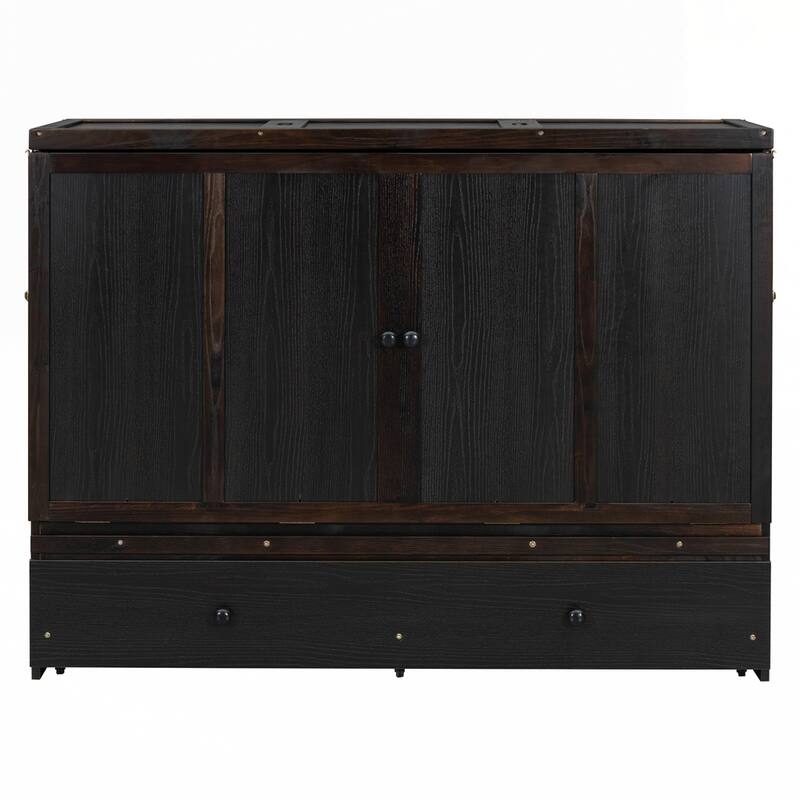 Murphy Bed with USB Port and a Large Drawer