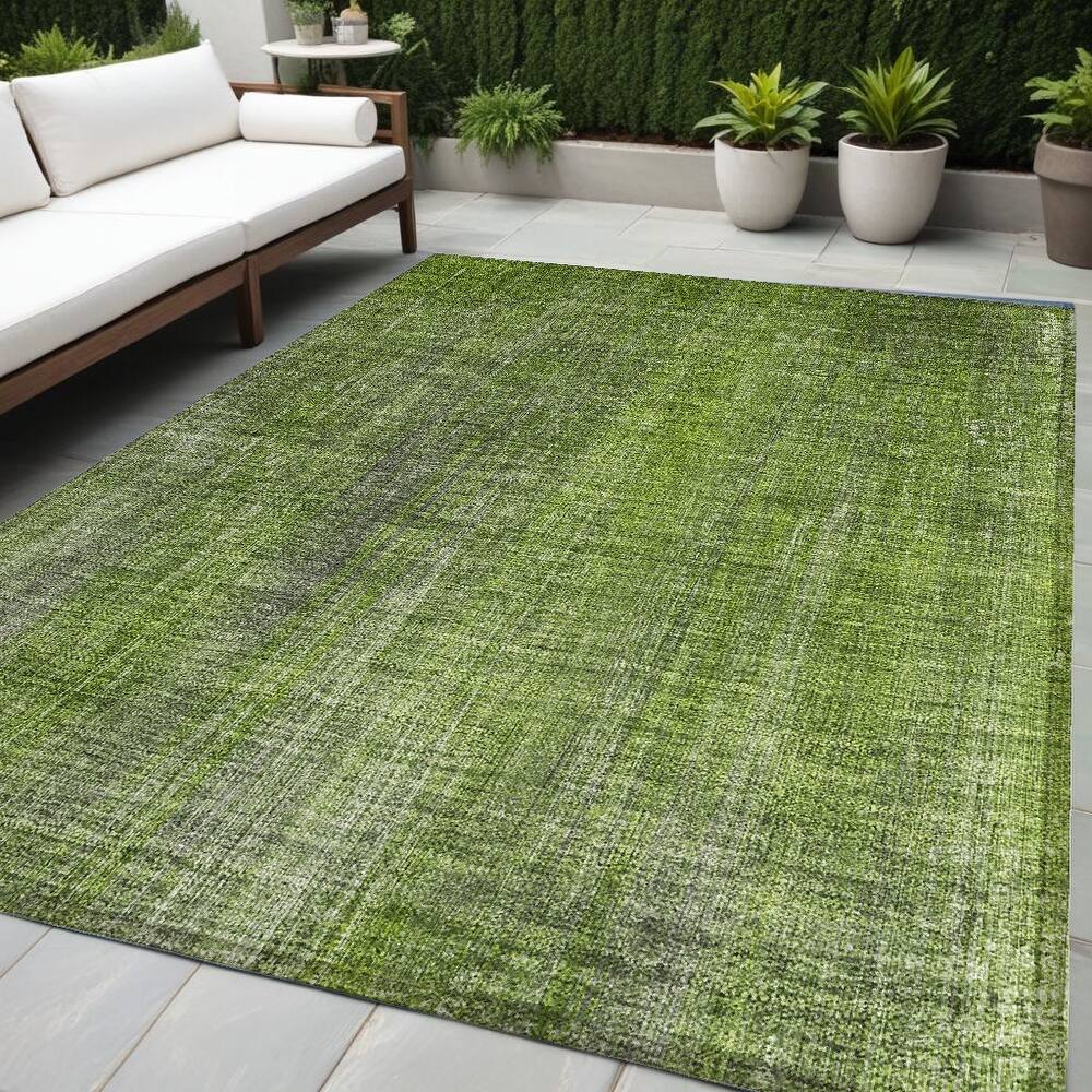 Alvari Stripe Weather Resistant Classic Meets Modern Outdoor Rug