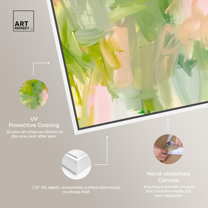 Quantum Hues I Canvas by Art Remedy