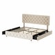 preview thumbnail 10 of 12, GARVEE Queen Bed Frame Upholstered Size Bed Frame, with Adjustable Headboard & 4 Storage Drawers