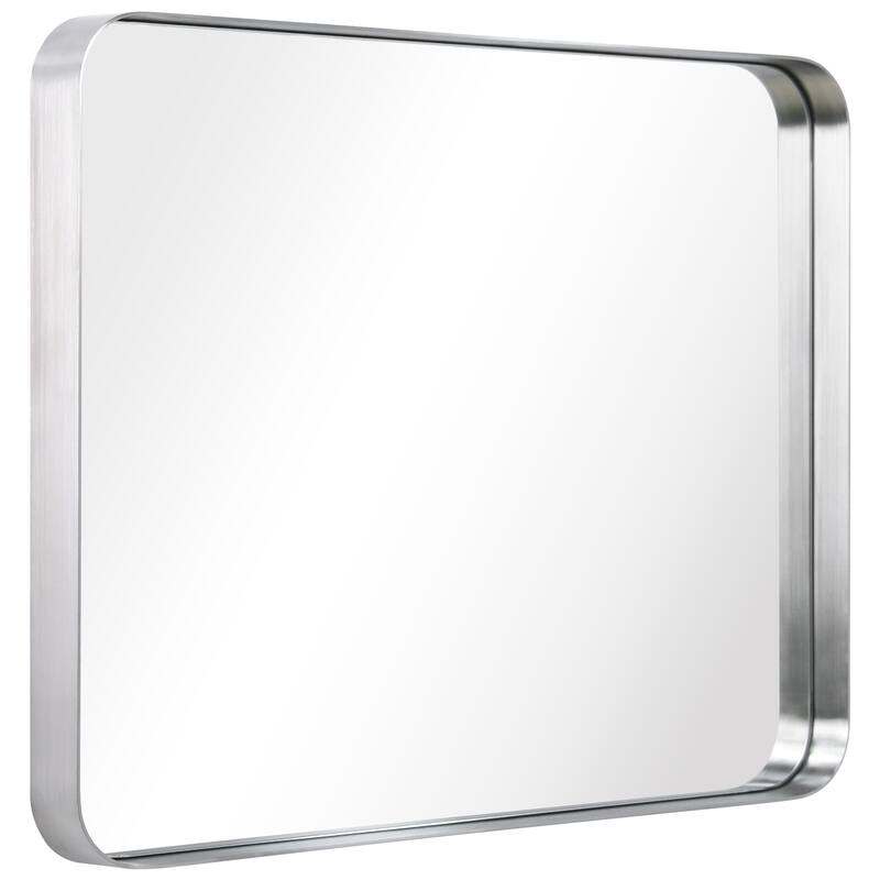 Ultra Stainless Steel Rectangular Wall Mirror