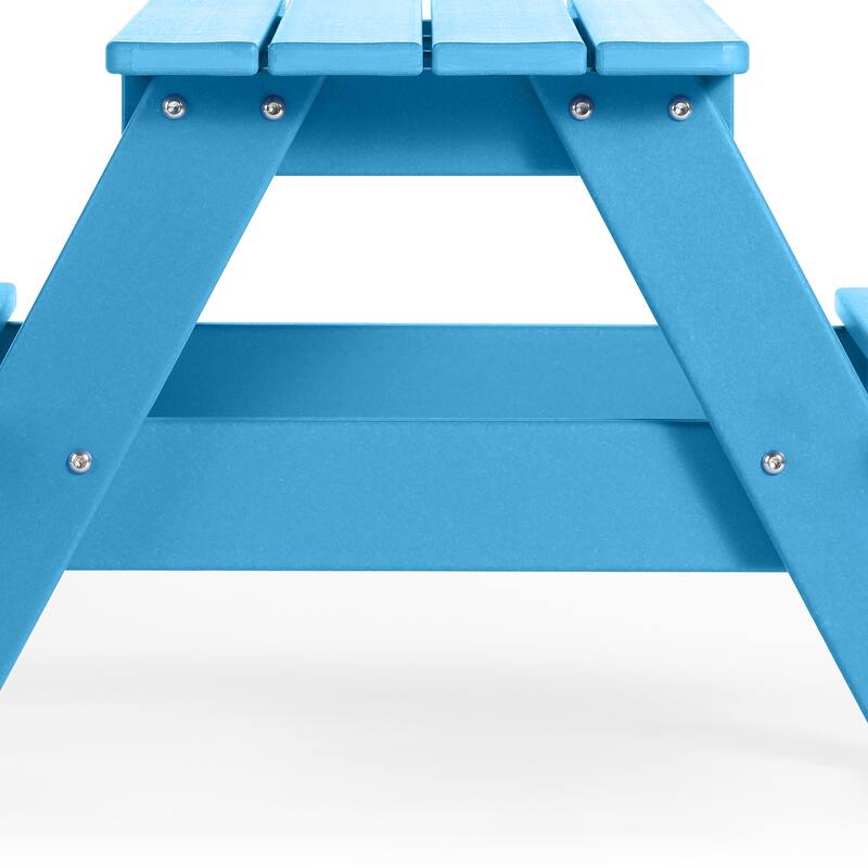 Laguna Kids Outdoor Poly Picnic Table
