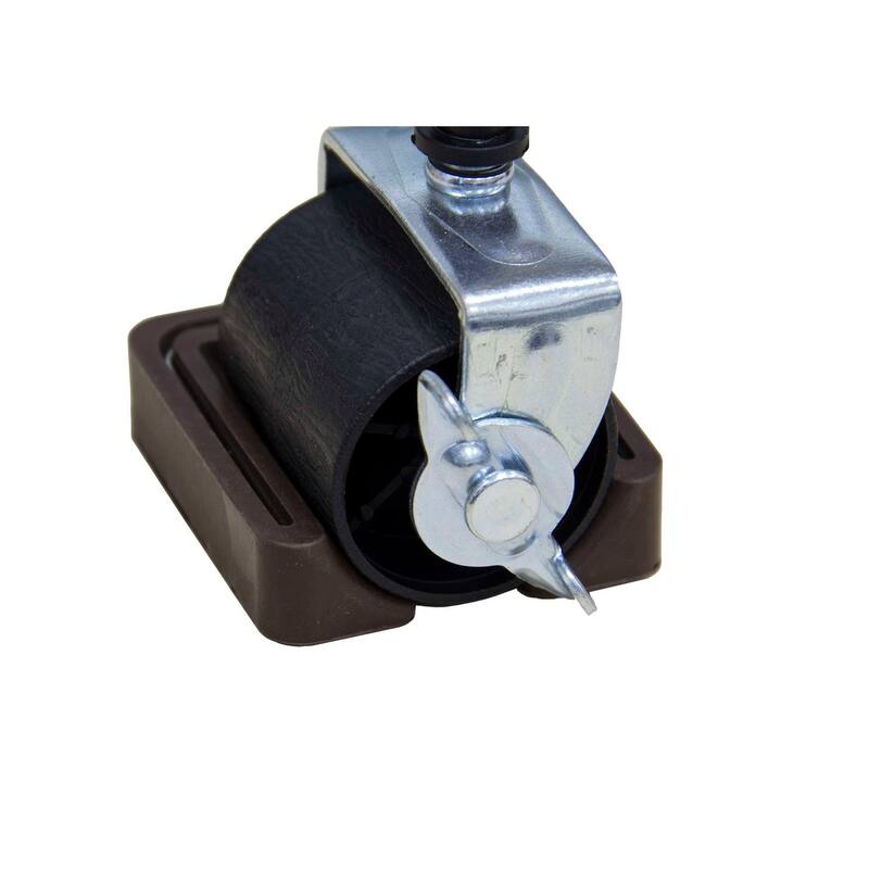 Rubber Bed Wheel Stopper (Set Of 4)