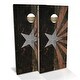 preview thumbnail 9 of 7, Arizona Flag Rustic Outdoor Cornhole Board Set Backyard 2x4 - Include Carrying Case
