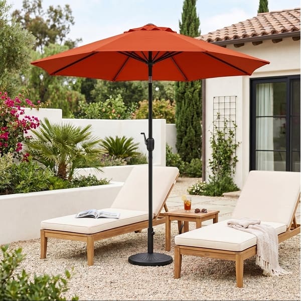 7 ft tilt crank patio umbrella ABCCANOPY 7.5FT Umbrella, Outdoor Waterproof Table with Push Button and Crank, UV Protection Pool Umbrella for Garden, Lawn, Deck & Backyard (Lake) : Patio, Lawn & Garden Supply shade during the day and provide light for up to 4 hours at night Best Choice Products 7.5ft Heavy-Duty