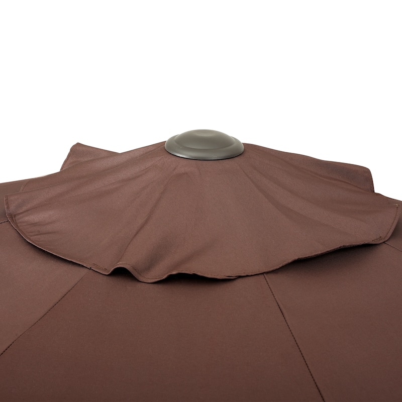 Holme 9-foot Steel Market Patio Umbrella with Tilt-and-Crank