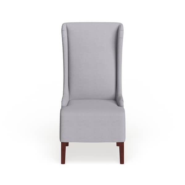 slide 2 of 10, SAFAVIEH Dining Deco Bacall Arctic Grey Dining Chair - 24" x 28.3" x 47"