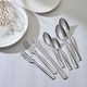 preview thumbnail 8 of 10, Ornative JARA 18/0 Stainless Steel Mirror 42 Pieces Flatware Set with Buffet - 10.71" H x 14.37" W x 1.77" D