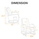preview thumbnail 9 of 24, 25.4"W Rocking Chair for Nursery