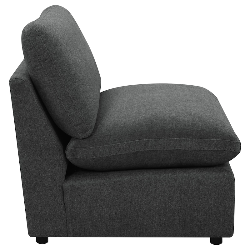Collins Upholstered Armless Chair
