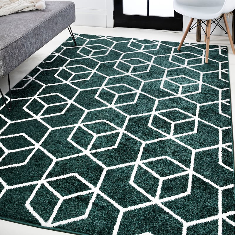 JONATHAN Y Cole Blocks Modern Geometric Area Rug