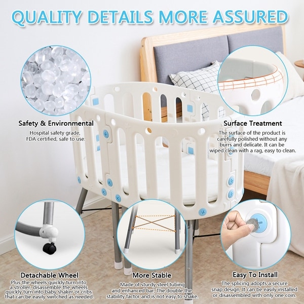 bassinet that turns into crib