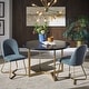 preview thumbnail 7 of 26, Cheyenne Gold Metal Dining Chair (Set of 2) by iNSPIRE Q Modern