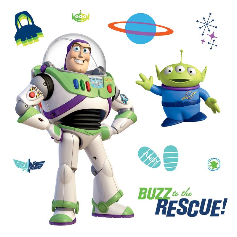 RoomMates Disney Buzz Lightyear and Woody Wall Decals