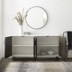 preview thumbnail 8 of 31, Middlebrook Cassandra 58-inch Mid-Century Modern 4-Door Buffet