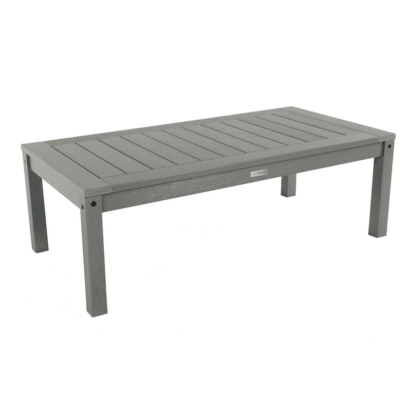 HIGHWOOD Eco-Friendly Adirondack Rectangular Coffee Table - Coastal Teak