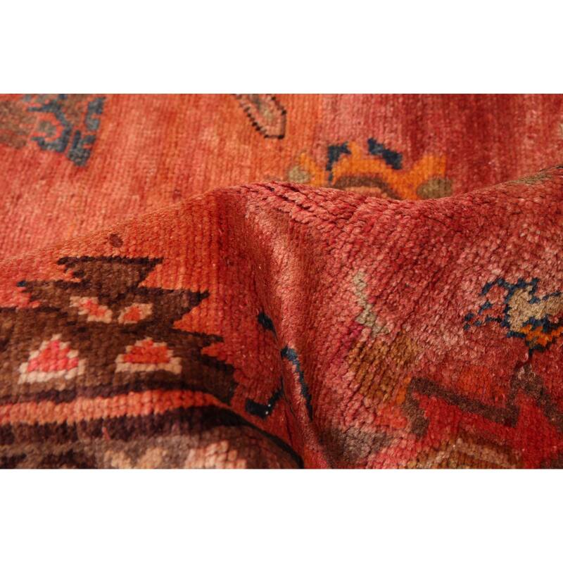 ECARPETGALLERY Hand-knotted Konya Anatolian Red Wool Rug - 5'7 x 13'1