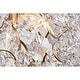 preview thumbnail 12 of 14, Dalia Indoor 3-light Crystal Chandelier