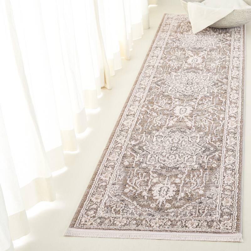 SAFAVIEH Lauren Ralph Lauren Sirke Rug - 2' x 8' Runner - Green/Light Grey