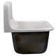 preview thumbnail 4 of 6, Cast Iron Rustic Utility Sink and Drain Set - 22" x 18" x 20.25"