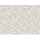 preview thumbnail 1 of 6, REMIX Walls by Katie Hunt Modern Lines White on Dove Grey Wall Mural