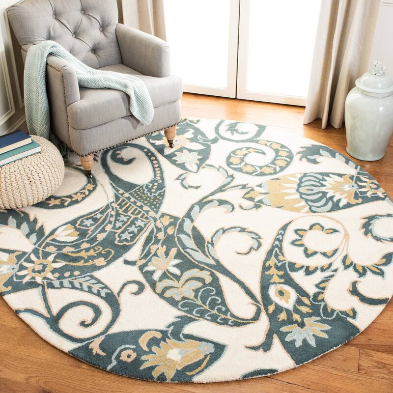 SAFAVIEH Handmade Wyndham Dragana Modern Wool Rug