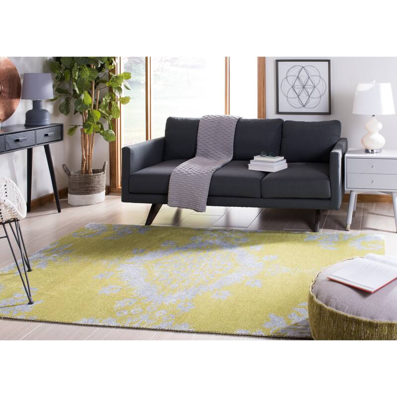 SAFAVIEH Hand-knotted Stone Wash Theddy Modern Wool Rug