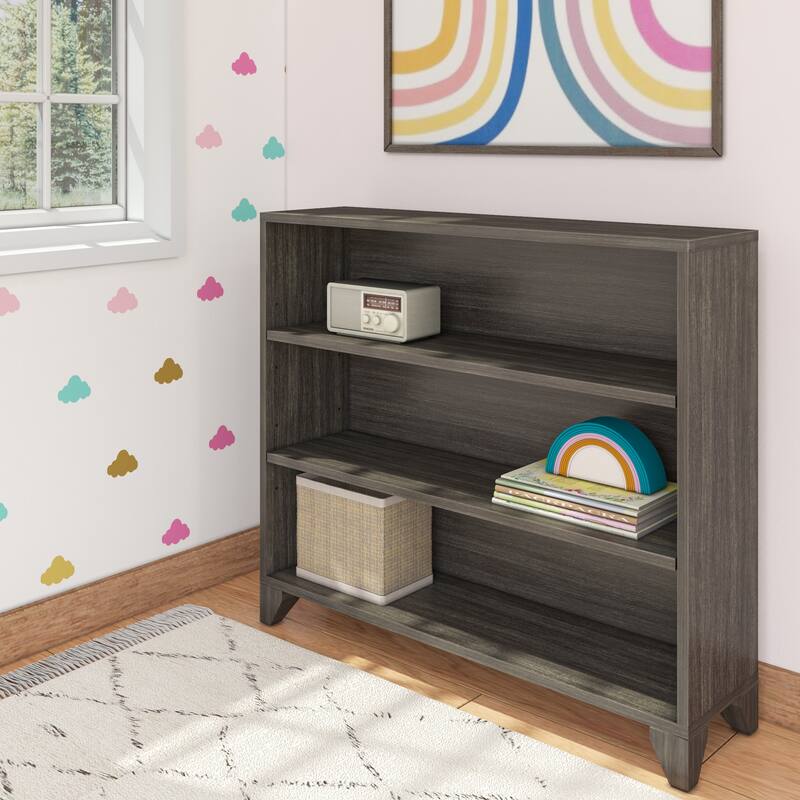 Max and Lily Classic 3-Shelf Bookcase