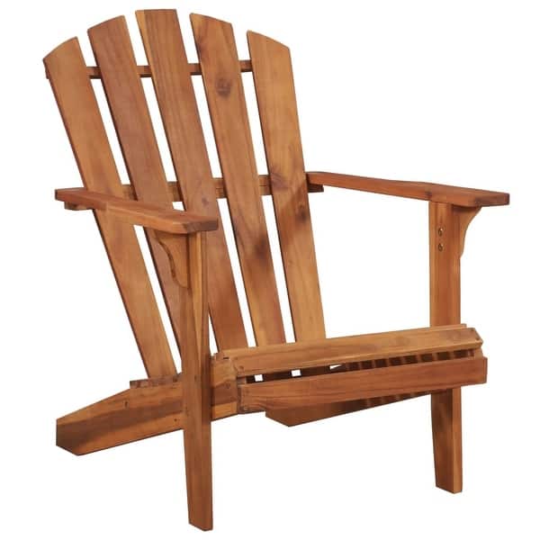 Patio Adirondack Chair Solid Acacia Wood - Bed Bath & Beyond - 40330313