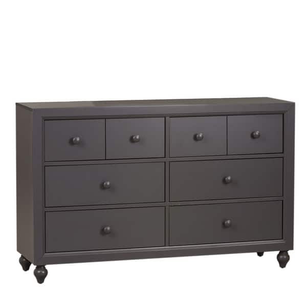 dark grey stained dresser Cottage View - 6 Drawer VFSS25