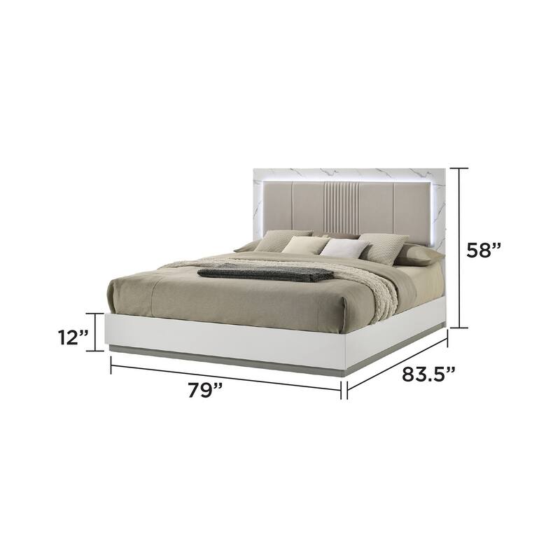 Mist King / Queen Bed