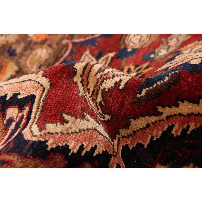 ECARPETGALLERY Hand-knotted Kayseri Vintage Red Wool Rug - 6'11 x 10'0
