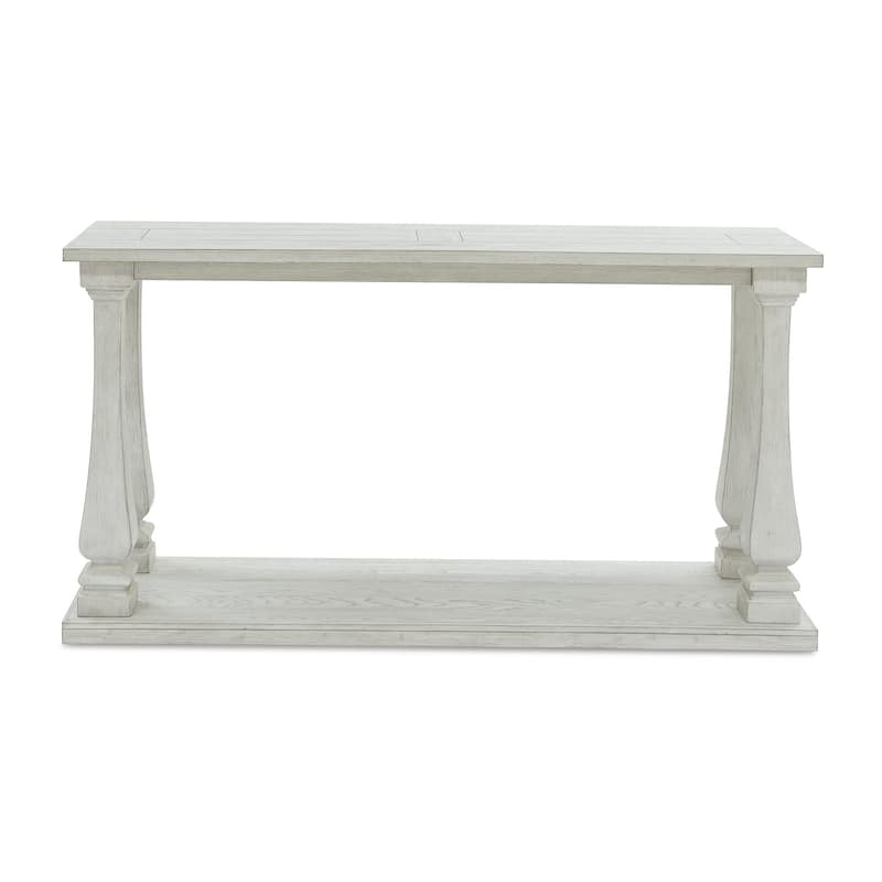 Signature Design by Ashley Arlendyne White Sofa Table - 60"W x 18"D x 32"H