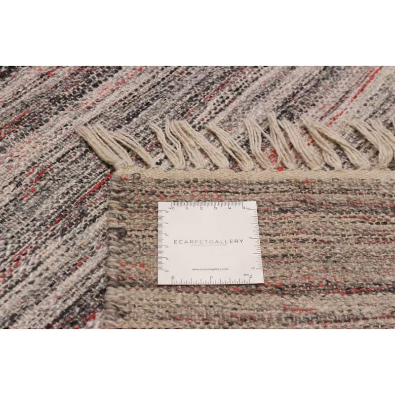 Boho Grey Kilim 5'3" x 7'10" - 5'3 x 7'10