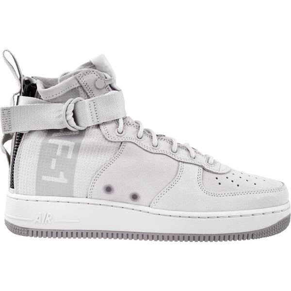 Shop Nike Mens Sf Air Force 1 Mid Casual Sneakers Shoes